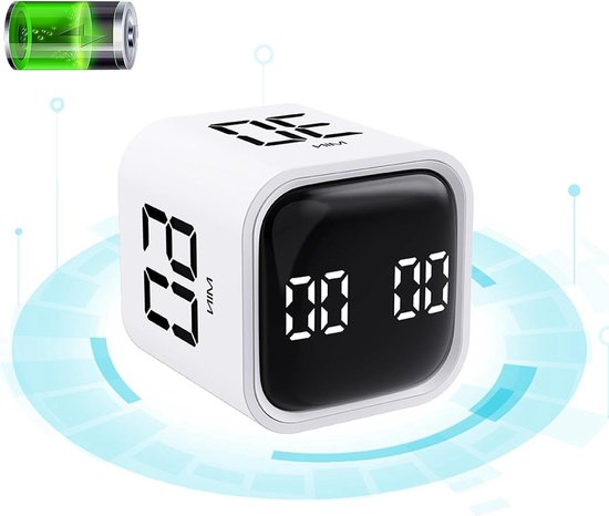 24-uurs keukentimer, 4 stuks digitale magnetische timer met alarm, 4-kleuren oventimers met standaard voor keuken, koken, douche, badkamer, kinderen, leraar, sportschool, klaslokaal kinderen