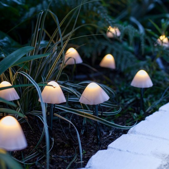 GLOBELIT Garden Lights with Power 27 m, 3 W x 8 Piece LED Garden Light