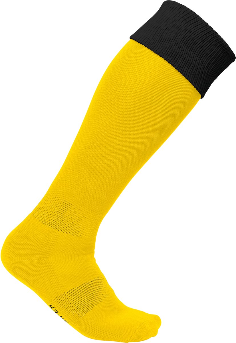 PROACT® Tweekleurige sportsokken PA0300 - Sporty Yellow / Black - 27/30 EU