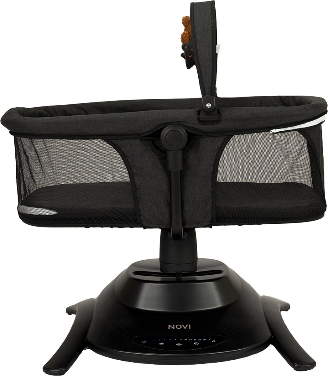 Novi at Home Stardust 2-in-1 Babyswing en Wieg - Zwart thumbnail 6