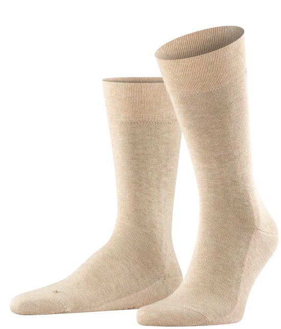 FALKE Sensitive London met comfort tailleband katoen sokken heren blauw - maat 39-42