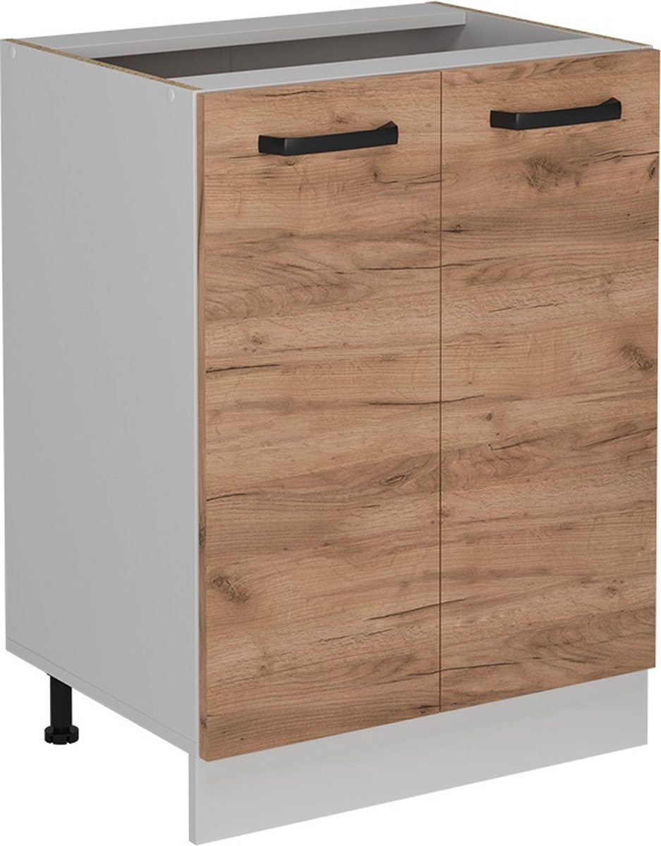 Vicco R-Line Keukenonderkast – 60 cm zonder werkblad Krachtige eik goud