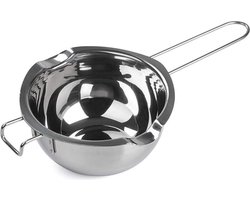 Zwart - 400ml - Smeltpot van roestvrij staal - Bakgereedschap - Perfect voor het smelten van chocolade, boter, snoep of het maken van kaarsen Zwart - 400ml - Smeltpot van roestvrij staal - Bakgereedschap - Perfect voor het smelten van chocolade, boter, snoep of het maken van kaarsen