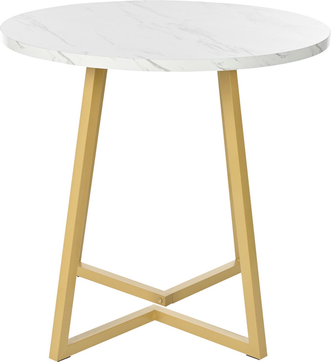 De eettafel ronde tafel keukentafel marmerpatroon bureau salontafel.