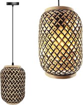 Toolight App1424-1Cp Lampe Suspendue Beige 24X16X24Cm