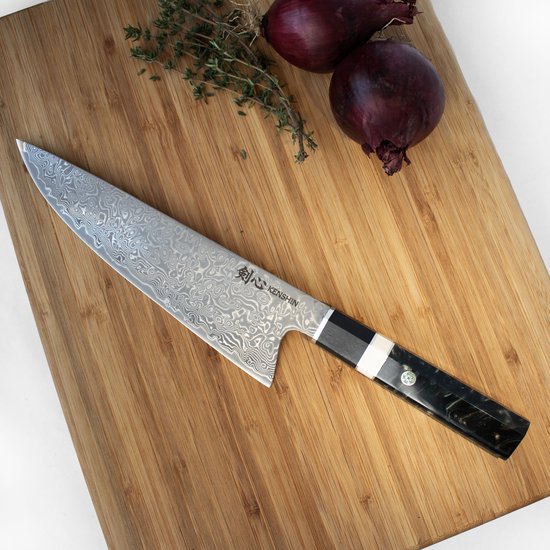 Kenshin koksmes van 67-laags damascus staal