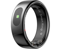 WizBay Premium Select® Smart Ring Dark Grey – Maat 10 – Smart Ring met Hartslag, Slaap, Zuurstof – Multi Sport Modi