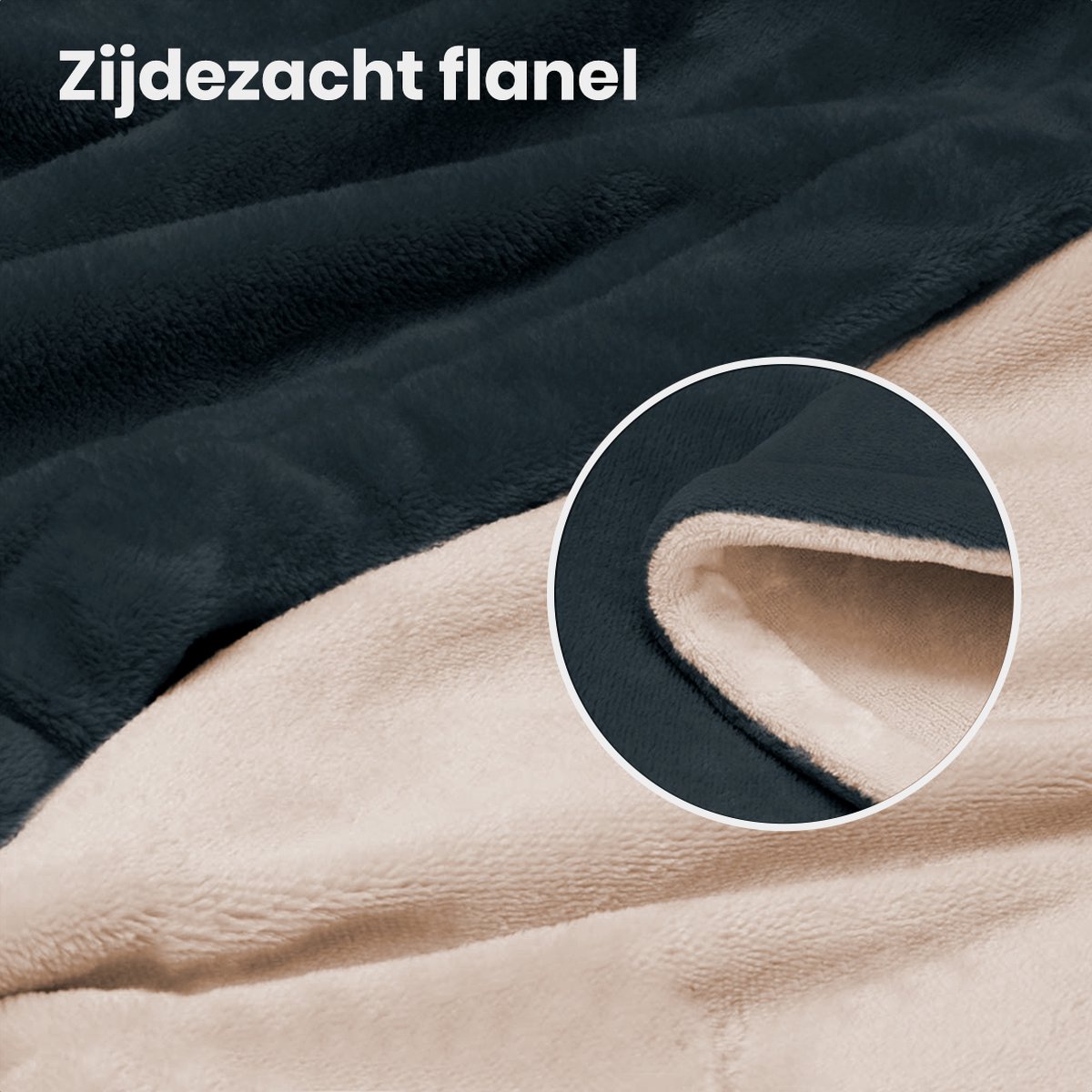 Auronic Elektrische Deken - 160 x 120 cm - Duo Pack - 1 Persoons Warmtedeken - 3 Warmtestanden - Verwarmingsdeken - Antraciet – foto 7