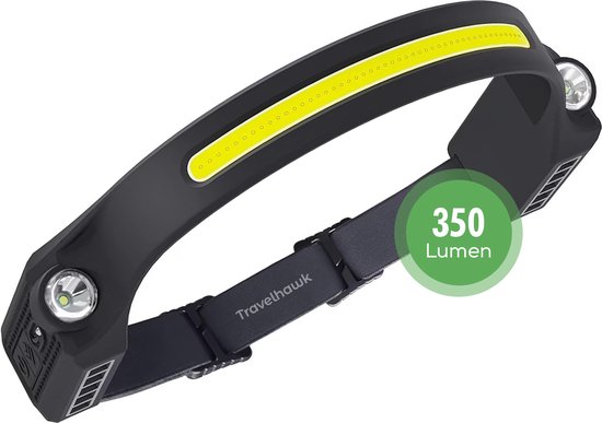 Travelhawk Hoofdlamp – Hoofdlamp LED oplaadbaar