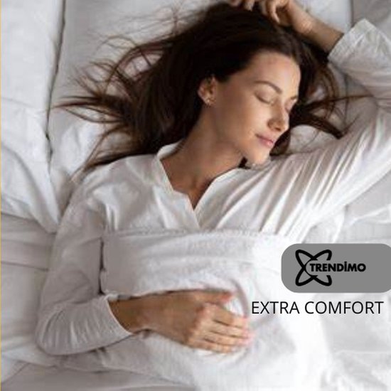 TRENDIMO Matras Top Deck Topper - Topper Hybride Bamboe épaisseur 12 cm - Surmatelas Orthopédique Top Deck 120x200