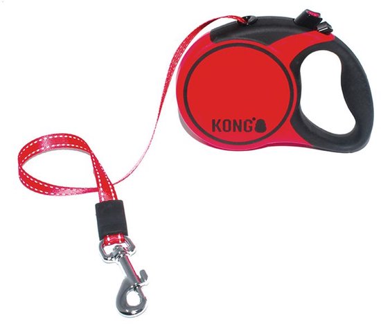 KONG Retractable Leash Terrain - S - Rood