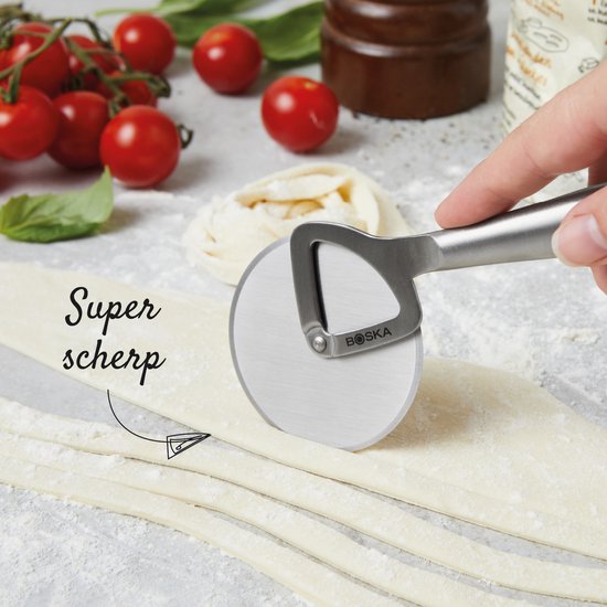 Coupe-pizza Copenhagen - Va au lave-vaisselle - Roller - Ne vacille pas - Acier inoxydable