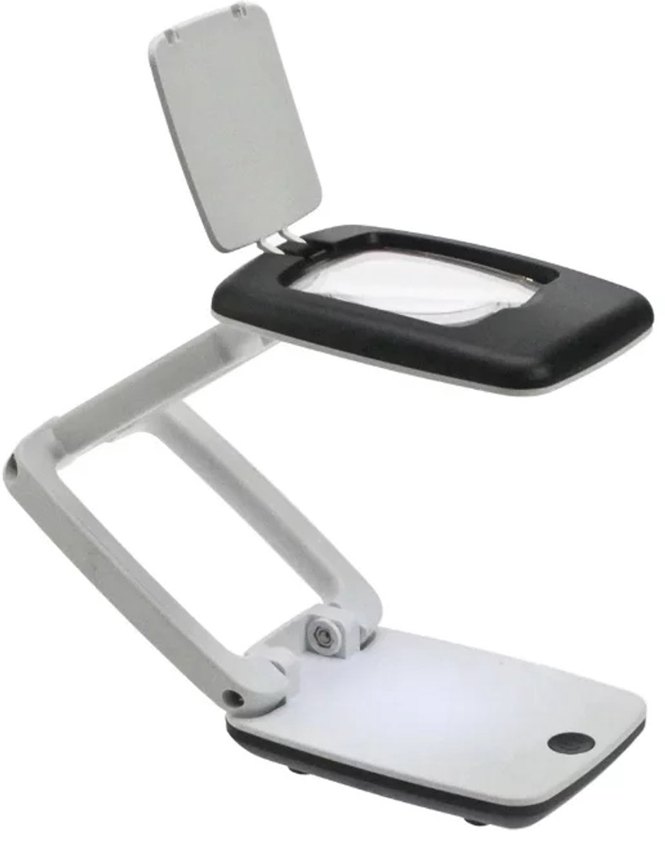 Tafel loupe met verstelbare arm, Vergrotings factor 3x