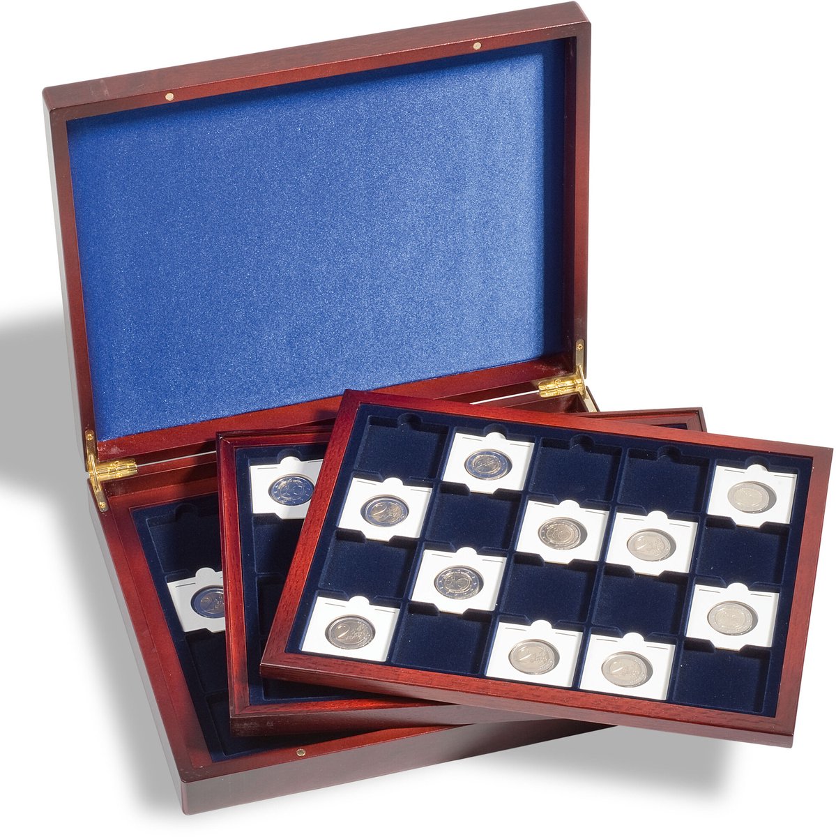 Presentatie cassette, Volterra Trio - voor Capsules 50x50 mm. (60 st.)