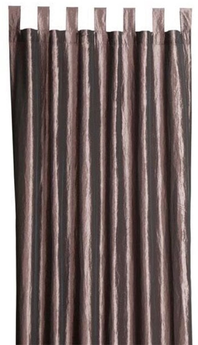 2LIF New York plooiband gordijn bruin 135 cm x 260 cm