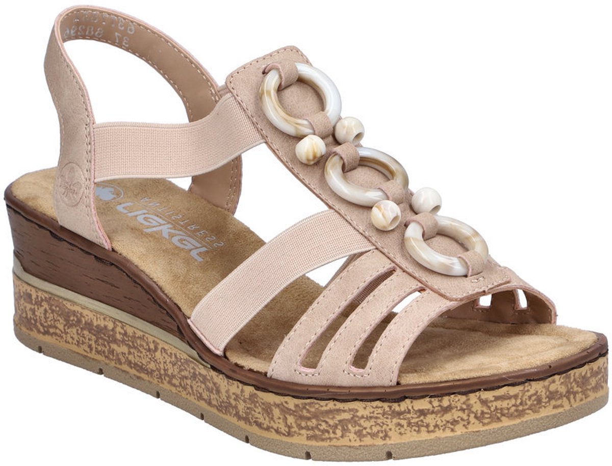 RIEKER 63778-31 Sandaal oudroze maat 39