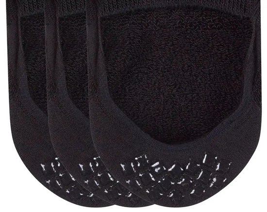 FALKE Cool Kick Bundle 3-Pack semelle anatomique en peluche chaussettes fonctionnelles en fil unisexe noir - Taille 35-36