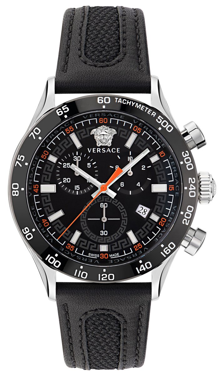 Versace - VE2U00122 - Polshorloge - Heren - Kwarts - Hellenyium Chrono