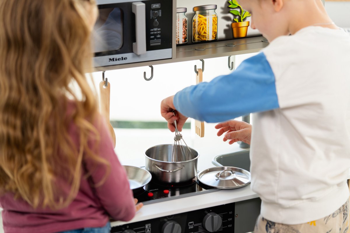 Klein Toys - Miele Houten Speelkeuken - Met Accessoires — afbeelding 16