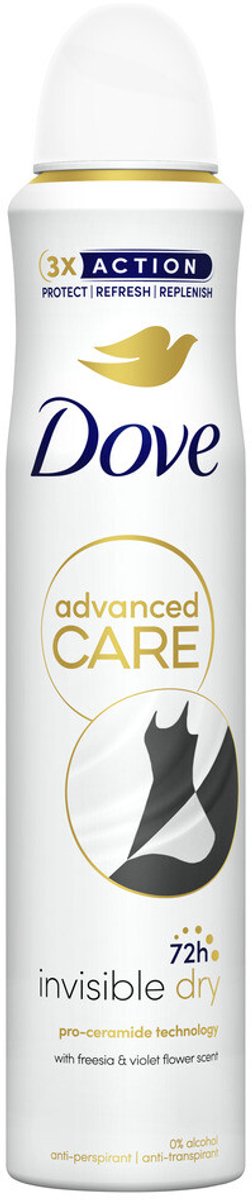 Goedkoopste Dove Deodorant Spray Invisible Dry 200 ml