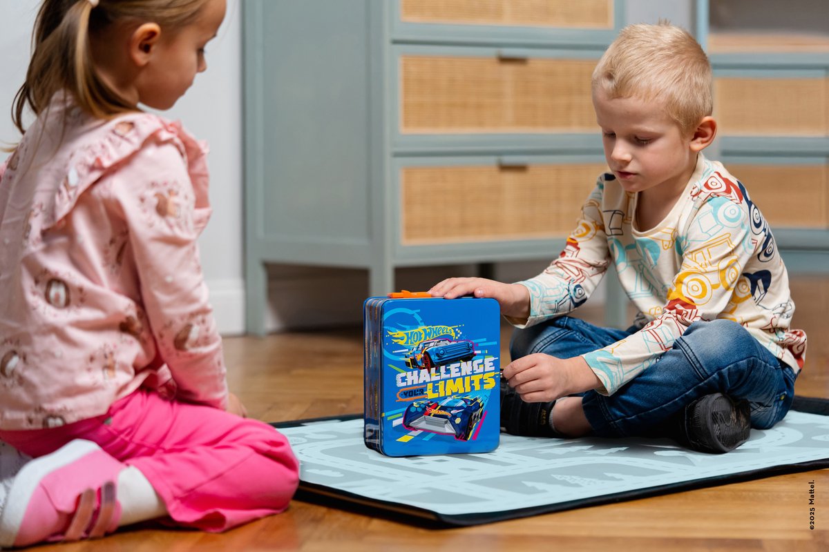Klein Toys - Hot Wheels verzamelkoffer - geschikt voor max. 18 auto's - 15,5x8,5x21 cm - blauw — afbeelding 6