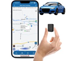 TKMARS 4G Mini GPS Tracker - Real-time tracking - GPS Tracker Auto - GPS Tracker Fiets - GPS Tracker Kind - Volgsysteem - LIVE APP IOS/ANDROID – Geofence - Trilalarm - 1500 mAh batterij - Maand/Jaar Abonnement - Abonnement vereist