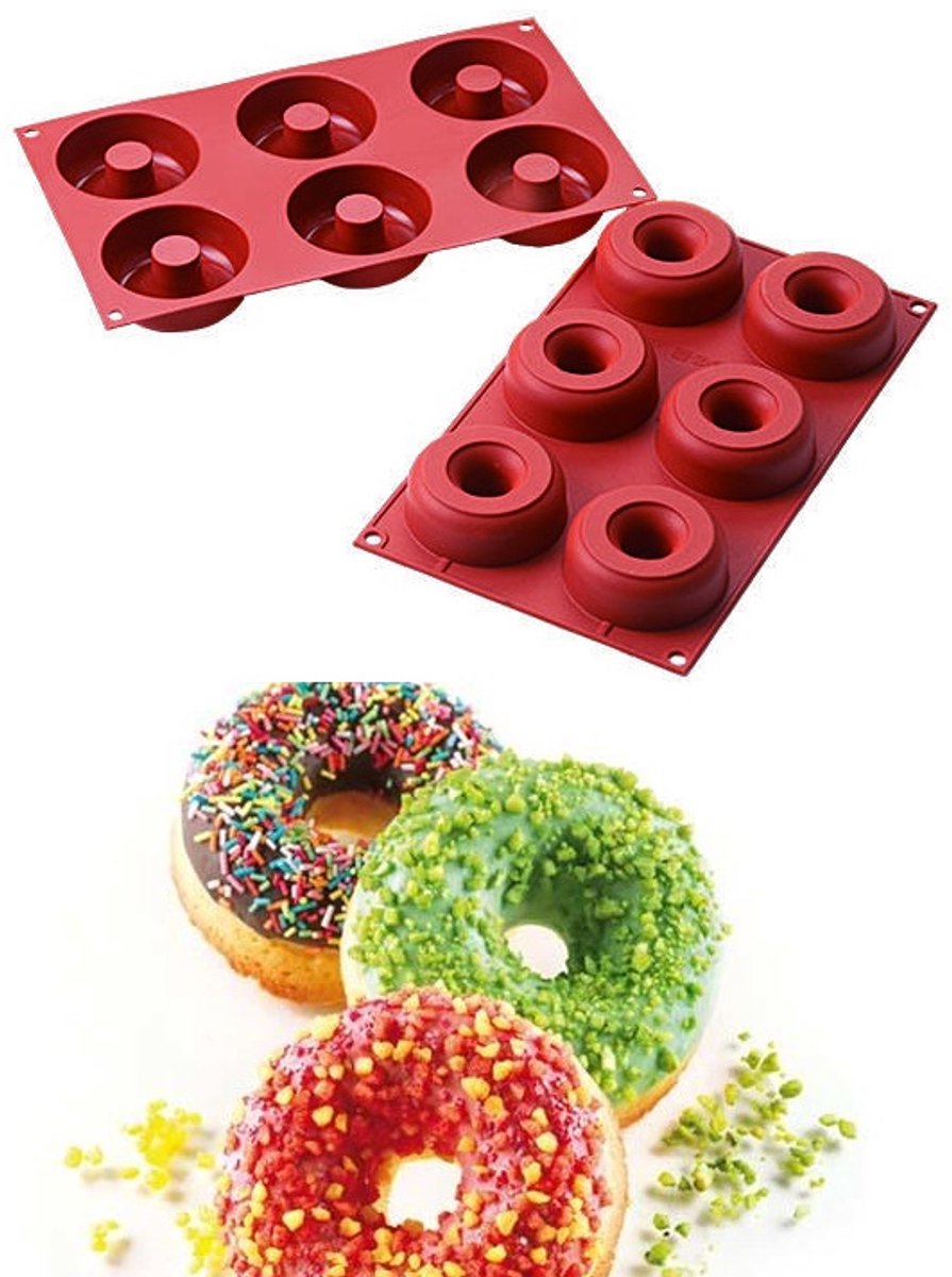 Silikomart Siliconen Mal Donut