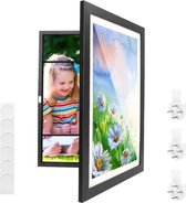 Articulate Gallery - A4 kinderkunstlijsten - A4 enkel wit frame - enkele fotolijst voor kinderkunstwerken - 28 x 38 cm frame - kinderkunstprojecten, school, thuis of op kantoor
