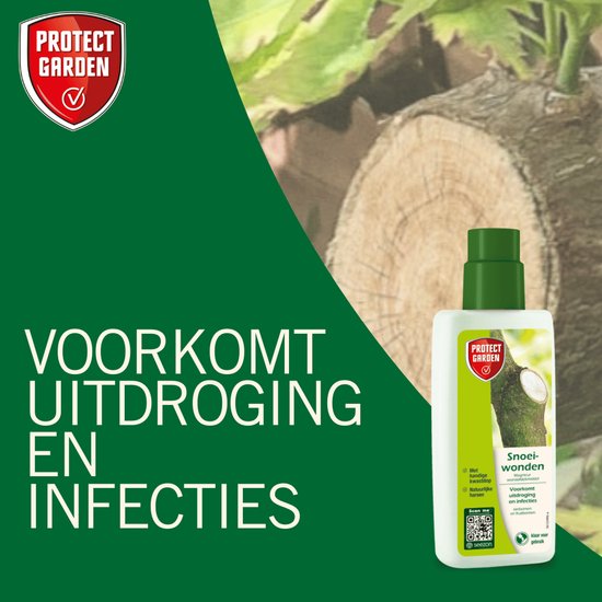 Protect Garden Wondafdekmiddel, 300g - Wondmiddel tegen Snoei- en Schaafwonden op sier- en fruitbomen - Bomen Beschermingsmiddel - Voorkomt Uitdroging en Infecties van Merkloos	 — afbeelding 2