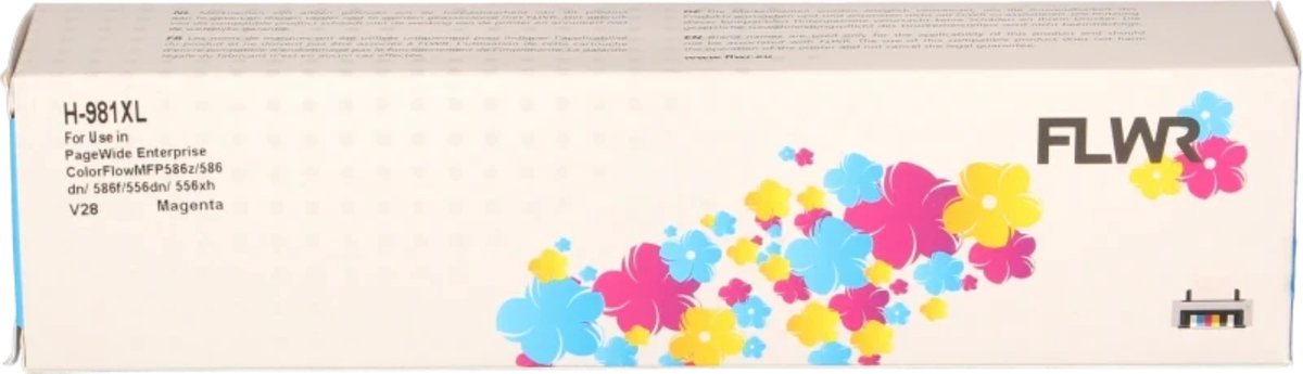 FLWR - Cartridges / HP 981X / magenta / Geschikt voor HP