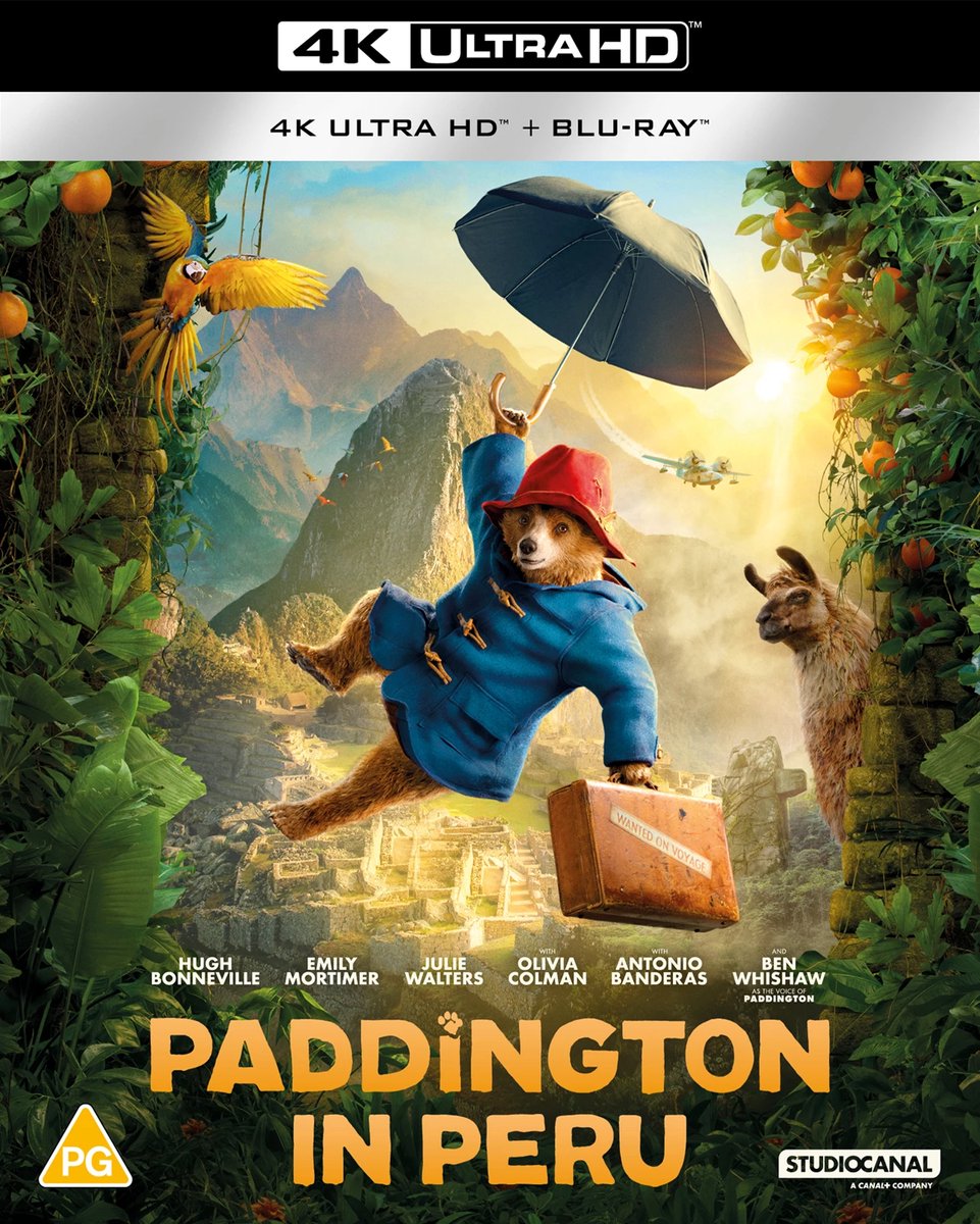 Paddington in Peru - 4K Ultra HD + Blu-ray - Import