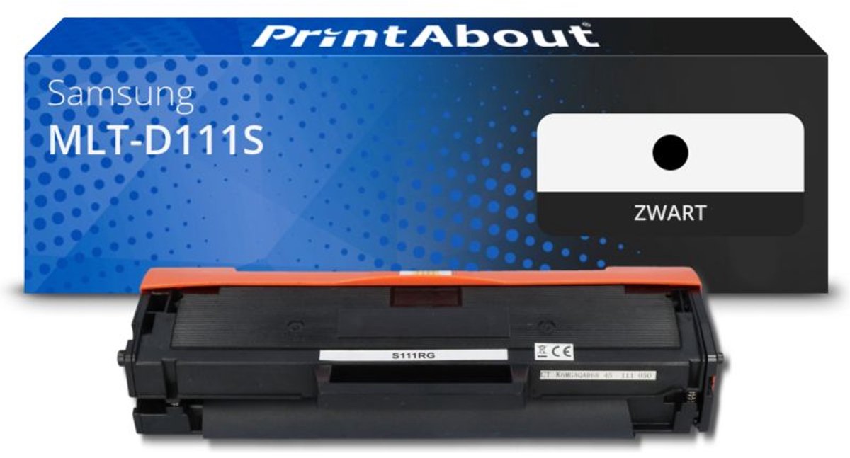 PrintAbout MLT-D111S toner zwart compatible voor Samsung