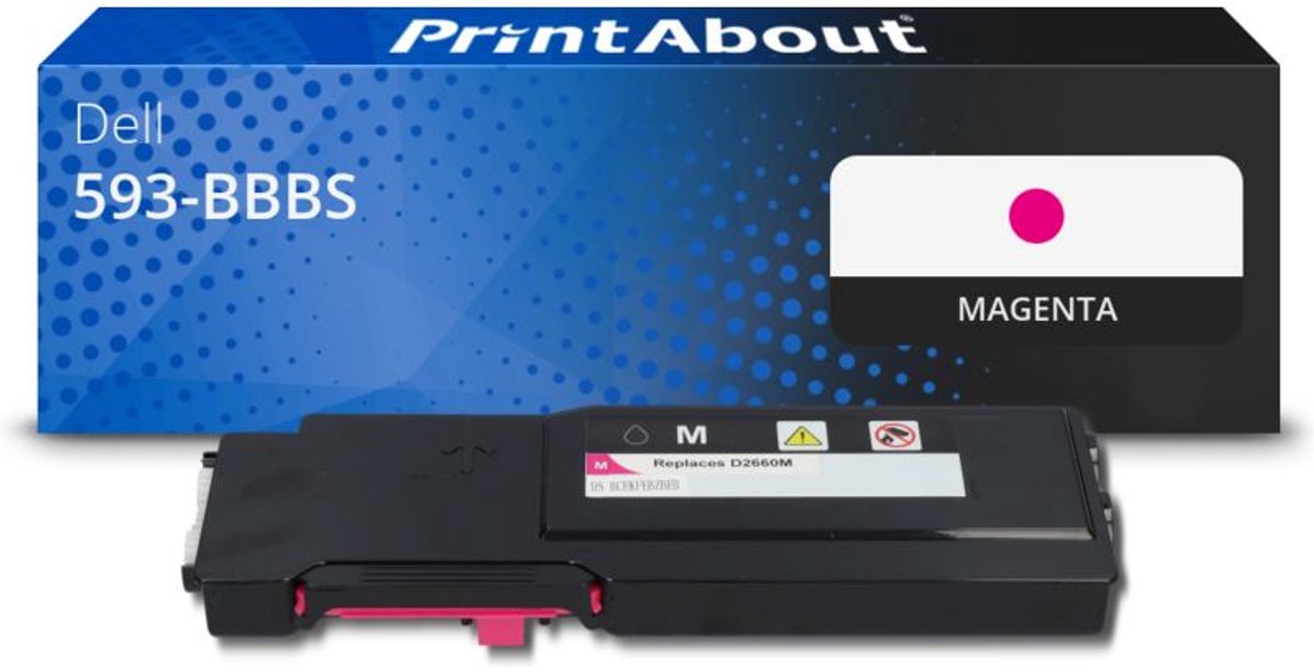 Dell VXCWK (593-BBBS) toner magenta Huismerk