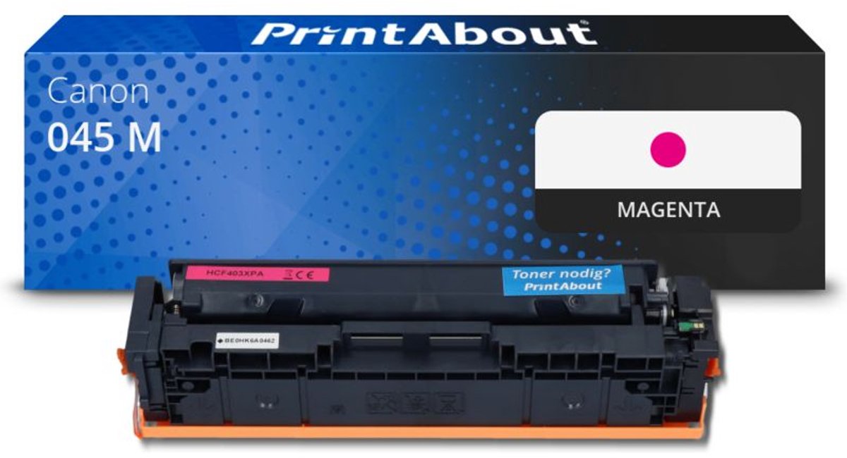 PrintAbout Huismerk Canon 045 M Toner Magenta