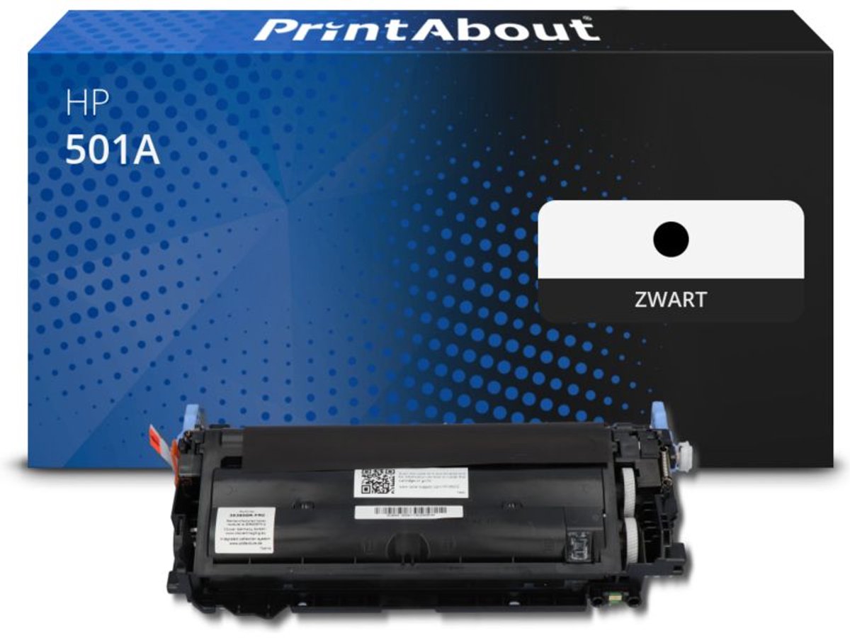 PrintAbout HP 501A (Q6470A) toner zwart