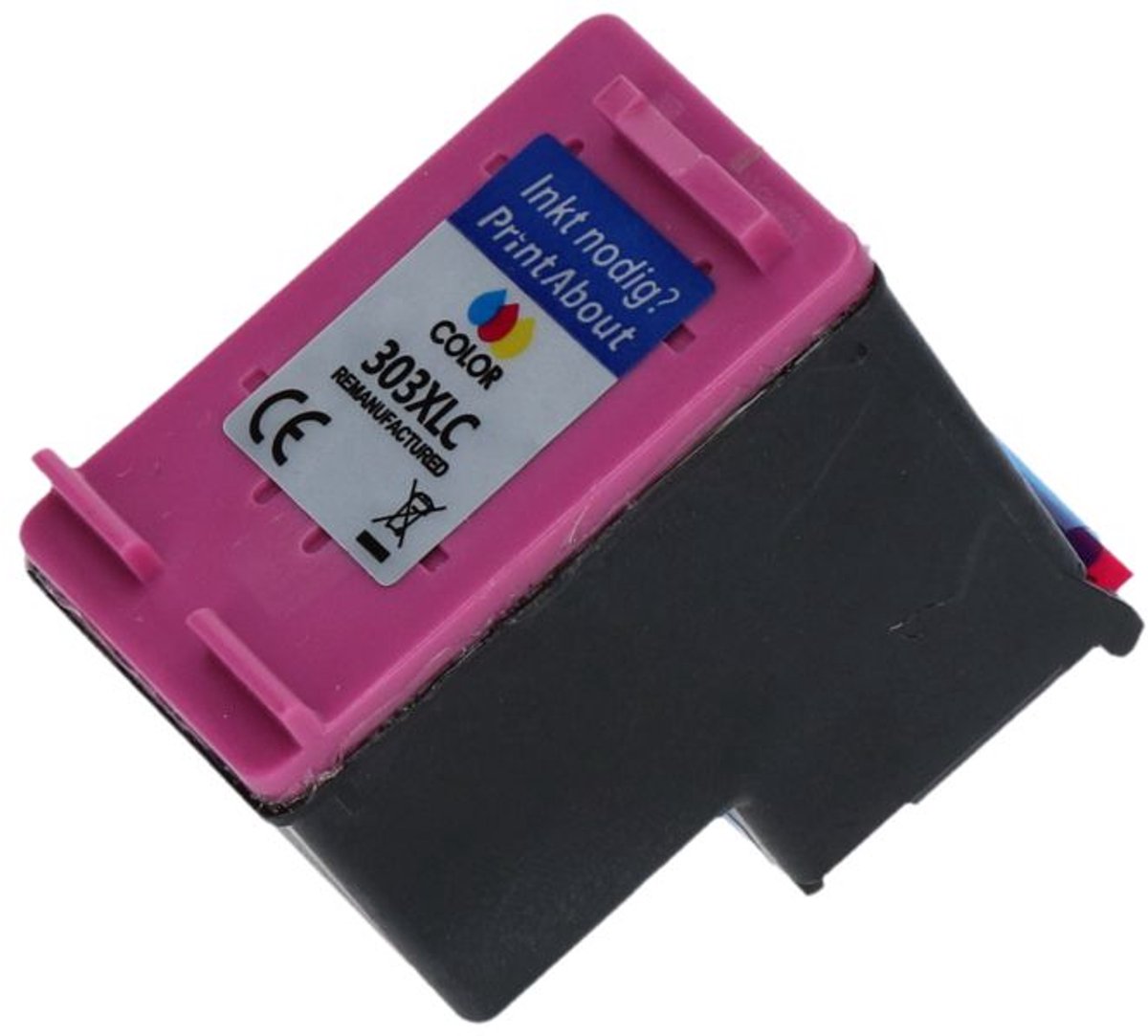 PrintAbout Huismerk HP 303 (T6N01AE) Inktcartridge 3-kleuren