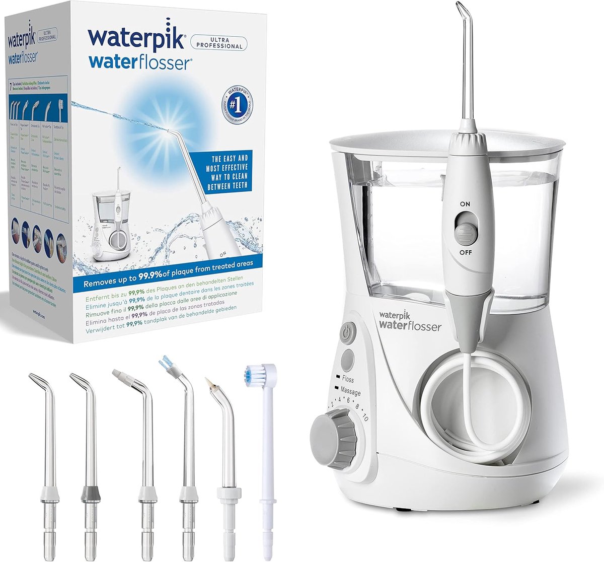 Waterpik - WP-660 - Flosapparaat - Wit