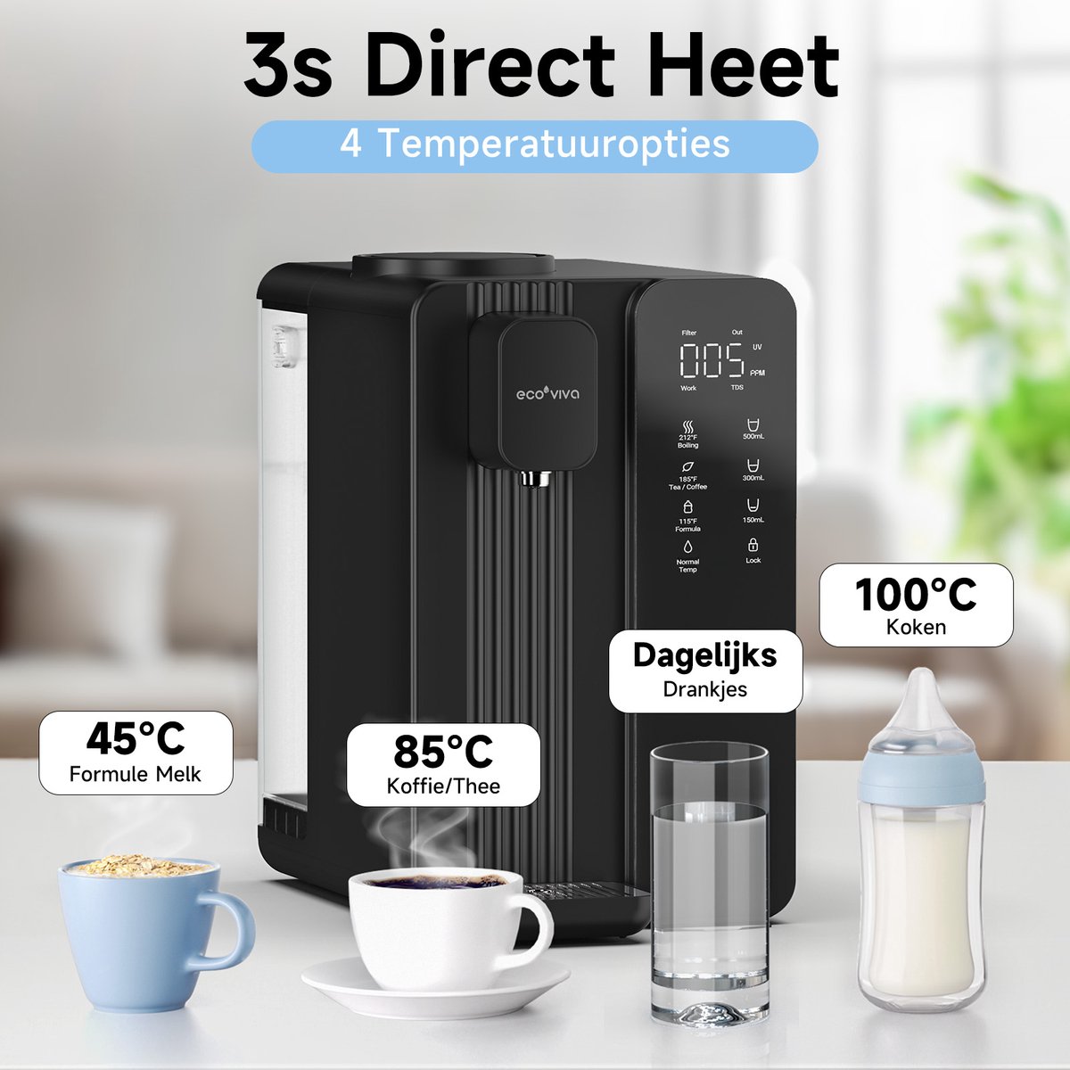 Direct Flow Omgekeerde Osmose Systeem Slim Line - Direct Flow Osmose