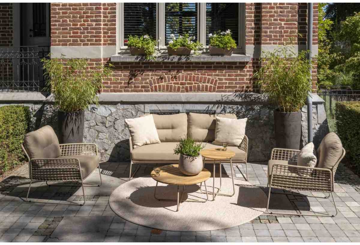 Taste by 4 Seasons Albano lounge chair - latte
