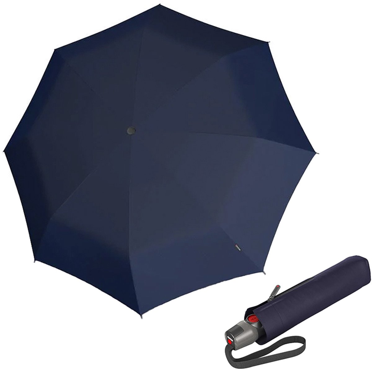 Bol.com Knirps T 200 Medium Duomatic Stormparaplu - Automatisch Open - Blauw aanbieding