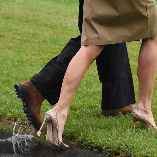 Protections pour talons Bouchons pour mariage sur gazon (transparentes) [Set de 13 paires]