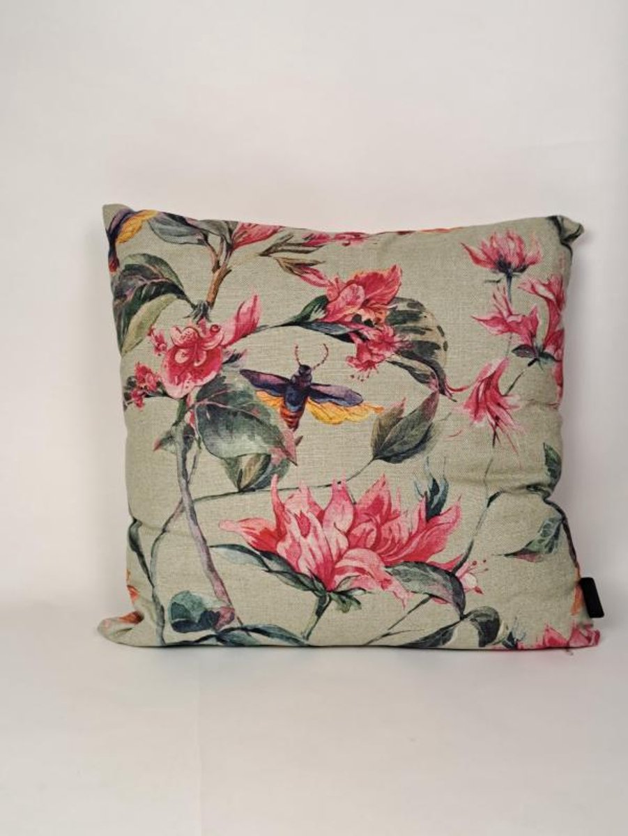 Madison Home Madison sierkussen 45x45cm Bee Pink Rood