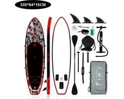 Livano Sup Board - Opblaasbaar - Supboard - Sup Boards - Paddle - Kayak - Inclusief Accessoires - 330cm