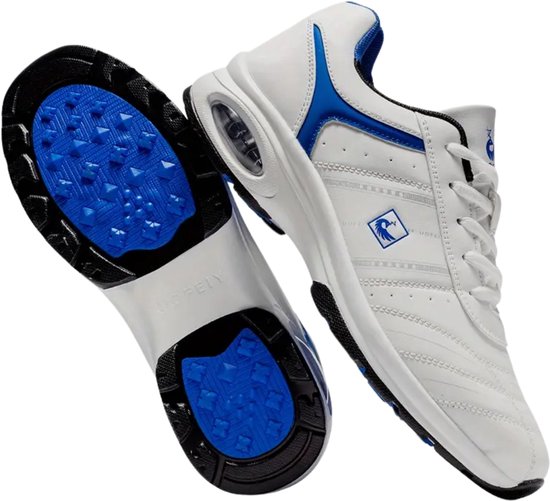 Bovista Golfschoenen Heren - Sneakers - Golfkleding - Golfschoenen Antislip - Waterdicht - Golfen - Wit & Lichtblauw 41 van Bovista — afbeelding 2