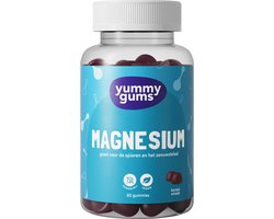 Yummygums • Magnesium citraat gummies • suikervrij 60 gummies