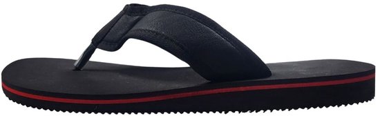 Slippers de plage Stravers pour hommes, Slippers de grande taille , Zwart, taille 48