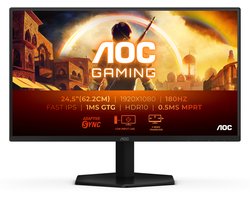 AOC G4 25G42E - Full HD Gaming Monitor - 180hz - 0.5ms - 24.5 inch