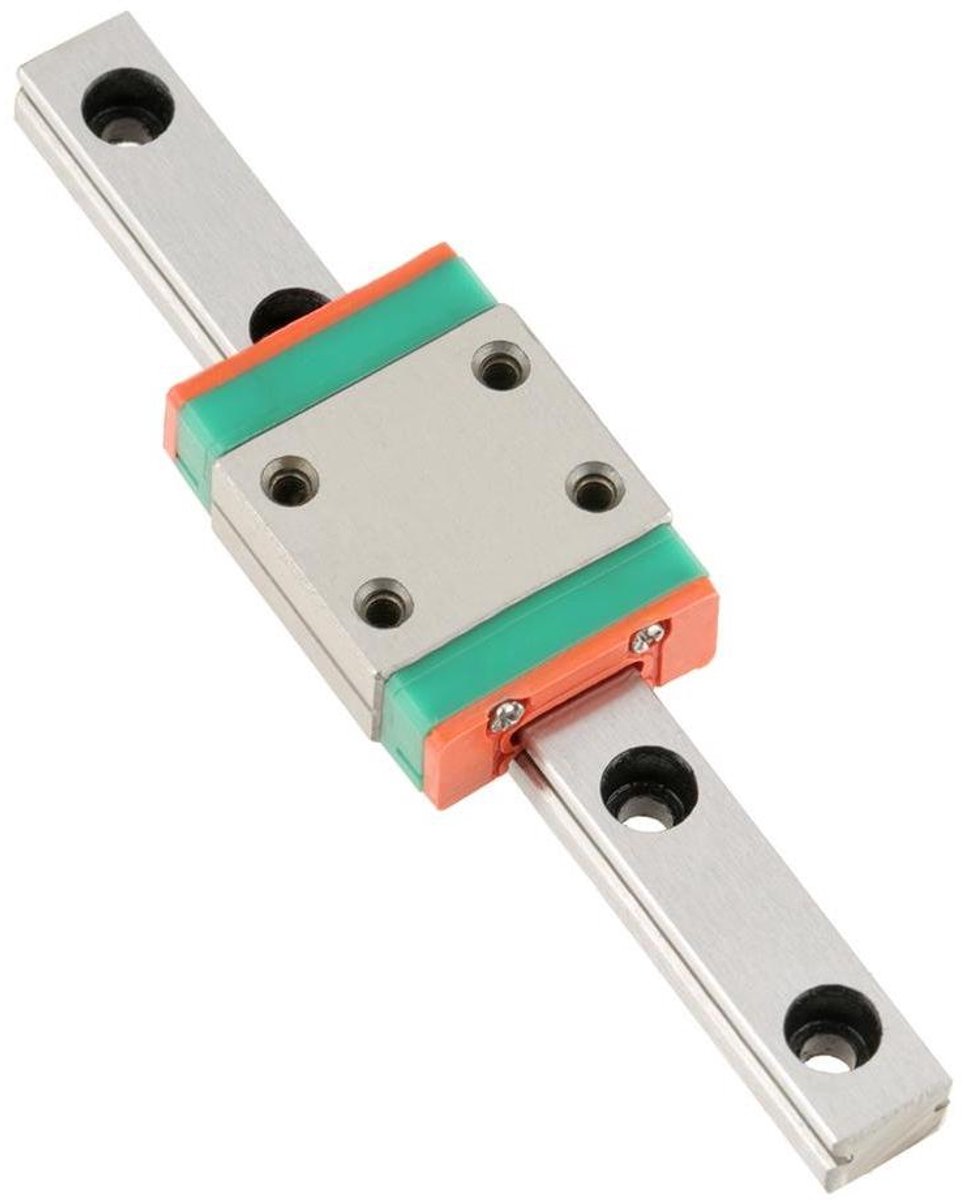 Mini lineaire glijbaan LWL7B 7 mm breedte met glijblok (70 MM)