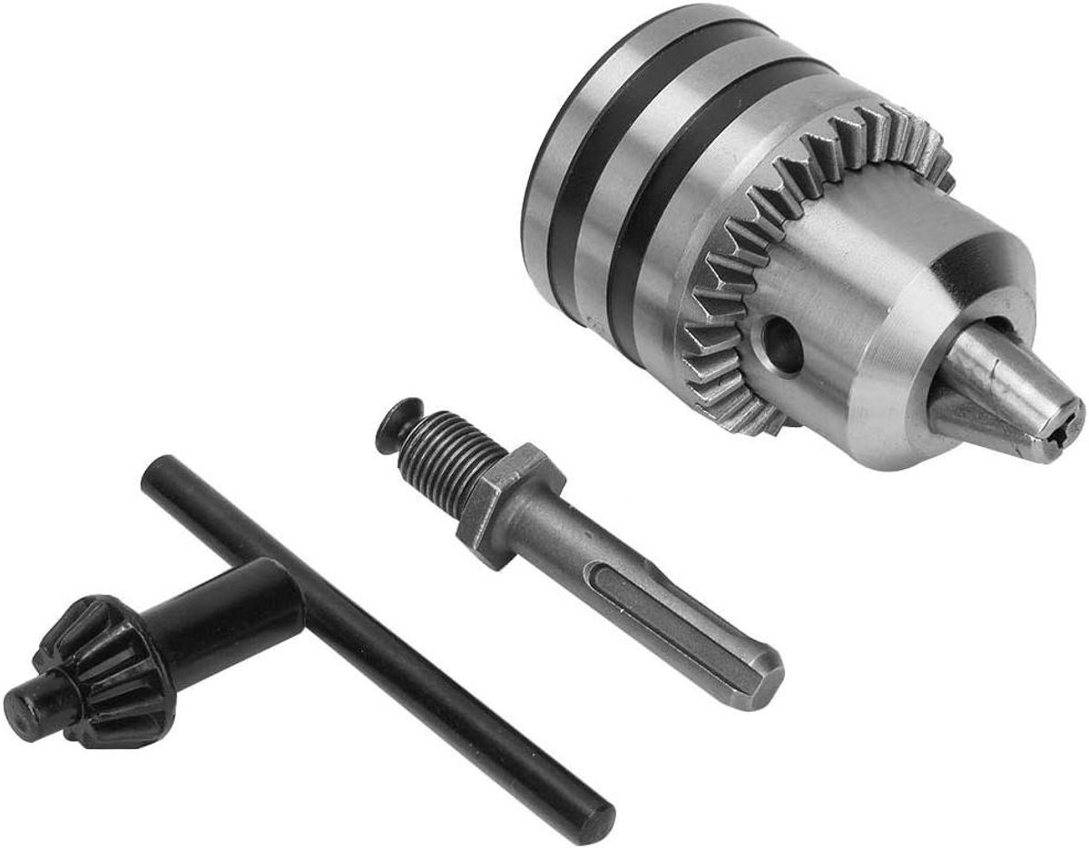 3.0-16MM 1/2-20UNF Boorkop Sleutel met Ronde Schacht Adapter Boorkop/Chuck Wrench