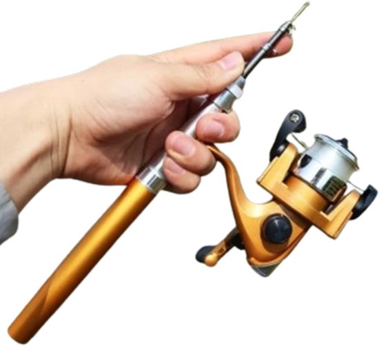Miniatuur Vishengel - Jaszak Formaat - Vissen - Mini - Klein - Hengel - Werphengel van Easylife — afbeelding 2